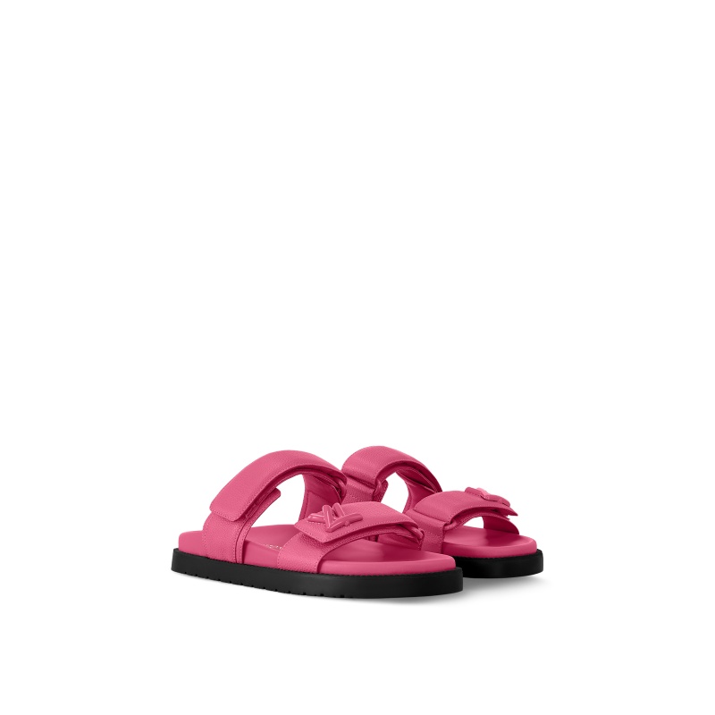 LV Sunset Flat Comfort Mule - Image 1